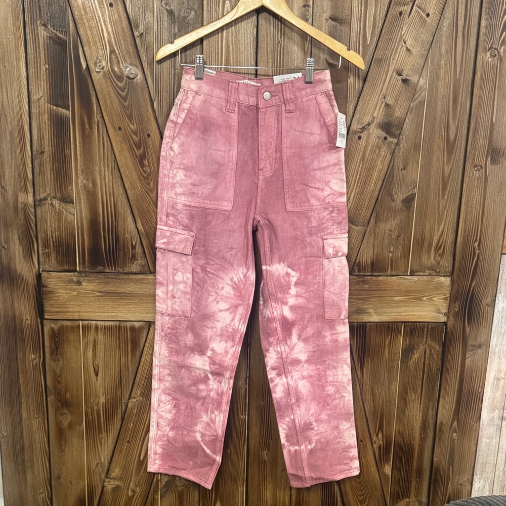 PacSun Rose Pink Twill Pants